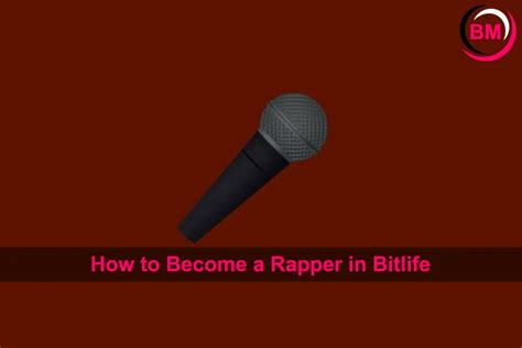 bitlife rapper|How to Become a Rapper in Bitlife (Easy Guide)